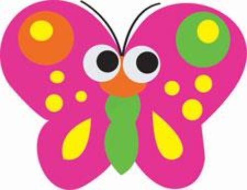 Ashley Productions Butterfly Magnetic Whiteboard Eraser