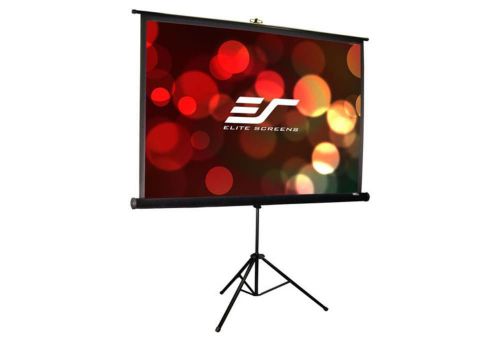 NEW Elite Screens 119&#034; Tripod/Portable Pull Up Projector Screen Pro Series