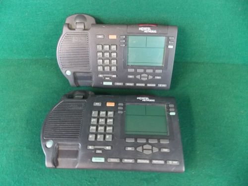 Nortel Networks M3904 Charcoal Display Office Business Telephone (LOT OF 2) ^