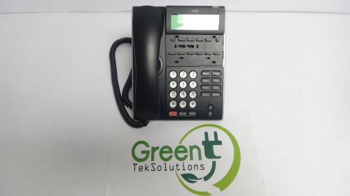 NEC DLE(6D)Z-(BK) DTL-6DE-1 DT300 Series Black Business Telephone NO FACEPLATE