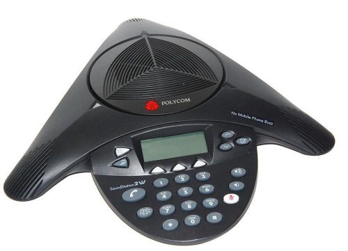 Polycom 2200-16200-001 SoundStation 2 Full Duplex Conference Phone with MICS