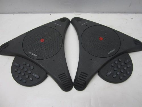 Lot of 2 Polycom SoundStation EX Conference Phones