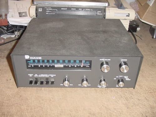 Dukane Background Music Tuner Amp Model 1B2000, Untested. &gt;N3