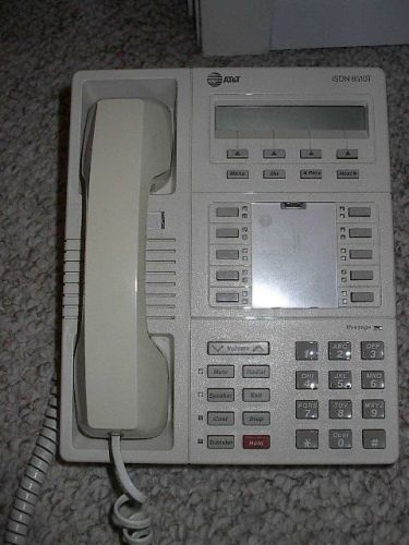 AT&amp;T AVAYA LUCENT 8510T ISDN TELEPHONE W/ HANDSET LOOK CHEAP