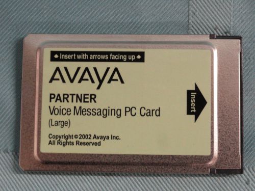 Avaya Partner Voice Messaging PC Card (Large) CWD4B 700226525