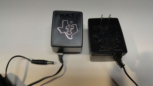 ++: Lot of 2 TEXAS INSTRUMENTS AC 9201 POWER ADAPTER FOR CC-40, TI-74, TI-95 CAL