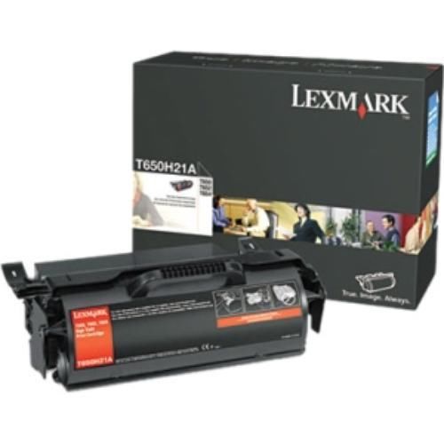 Lexmark high yield black toner cartridge t650h21a for sale