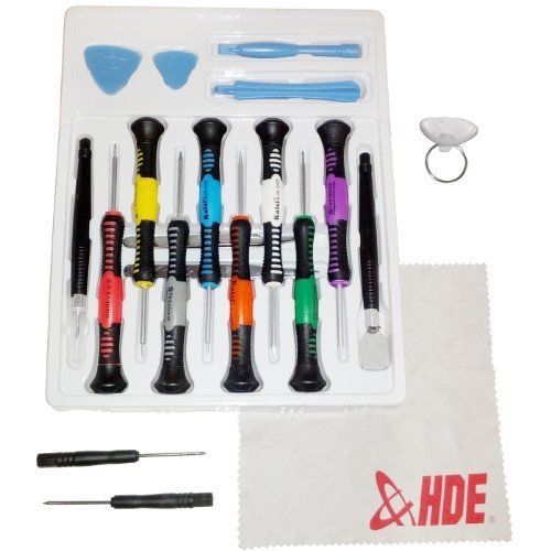 Hde 24-piece precision screwdriver repair kits for tablets  smartphones  laptops for sale
