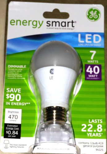 Lot of 4 GE Energy Smart LED 7-watt (40-watt equivalent) 470-Lumen Free Shipping