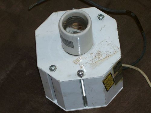 Hubbell 50W HPS (High Pressure Sodium) Ballast w/ Socket 120V Cat No NRG-501
