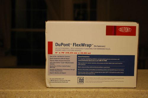 Dupont 6&#034; x 75&#039; FlexWrap NF (no fasteners) Flexible window tape/flashing