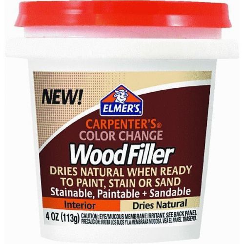 1/4 Pint (4 oz.) Carpenter?s Color Change Wood Filler by Elmer&#039;s E912