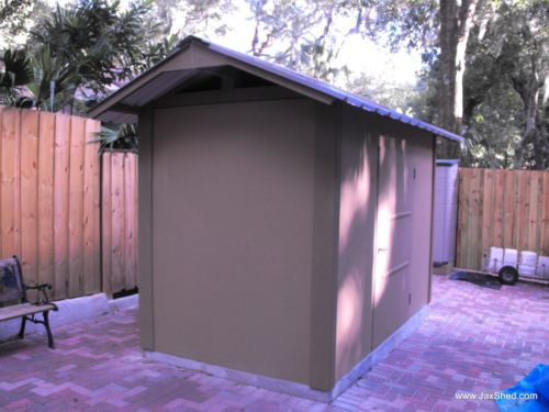Storage sheds garden sheds – custom-built on property-Jacksonville, Florida
