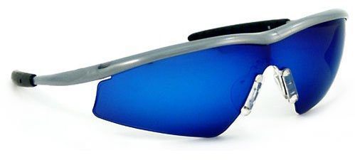Triwear hybrid temple design safety glasses with steel frame blue t1148b for sale