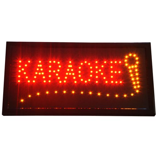 Bright karaoke open bar led sign ktv night club display neon pub dance lounge for sale