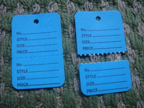 1000 Clothing Price Tagging Tags Tagger Gun Hang Label Blue  Full Box