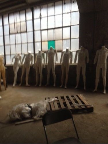 Mannequins Full Body Used Men Women w Arms Clothing Store Fixtures Props Forms