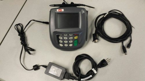 Ingenico i6580 POS Credit Card Terminal with Stylus and Power Supply