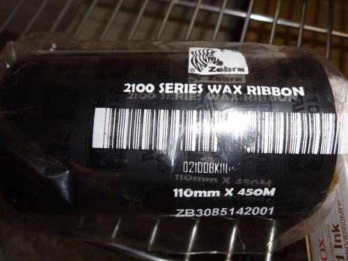 ZEBRA - MEDIA RIBBON 110MMX450M 2100 Series  Xi 3 ----1 roll