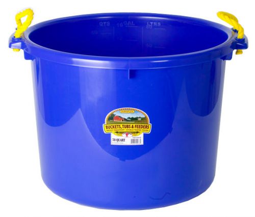 Miller Manufacturing P-SB70-BLUE 1.75 Bushel Blue Muck Bucket