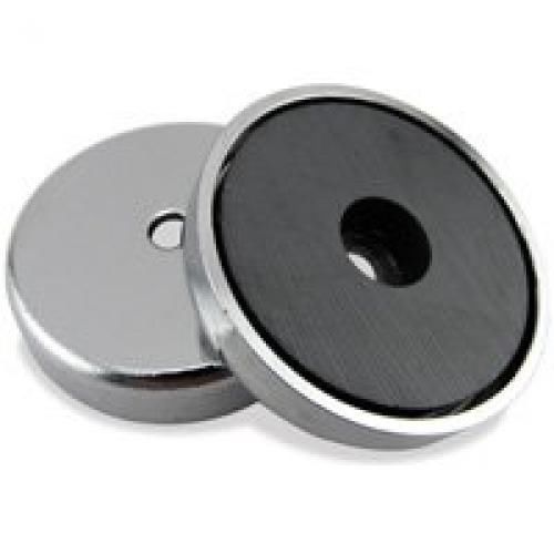 Master magnetic 65 lb. heavy duty round pull magnets-96354 07222 for sale