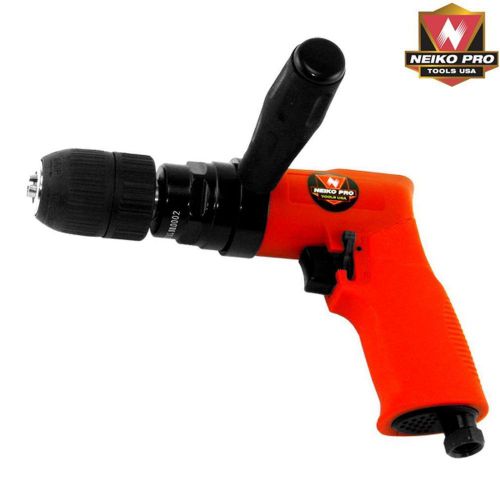 NEIKO - 1/2&#034; Composite Reversible Air Drill with Keyless Chuck 30020B D