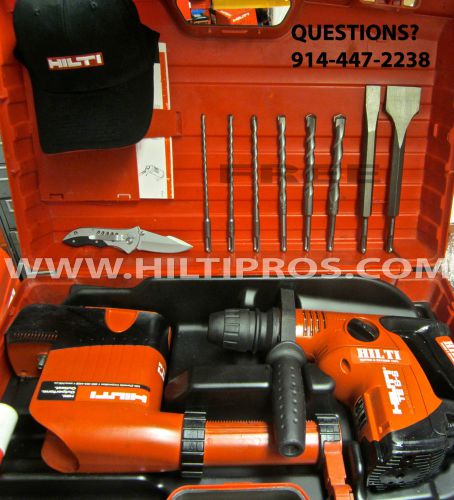 HILTI TE 6-S HAMMER DRILL W. DRS DUST COLLECT, EXCELLENT CONDITION, FAST SHIP