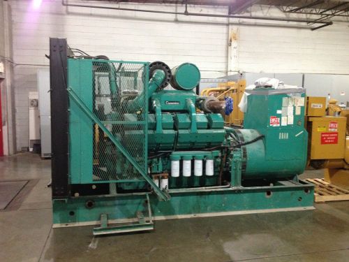Onan standby generator - 750 kw, 277/480 vac, 1130 amps, radiator damaged for sale