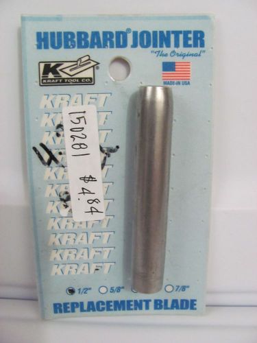 NEW Kraft Tool Hubbard Brick Jointer BL281 Replacement Blade 1/2&#034; 12421