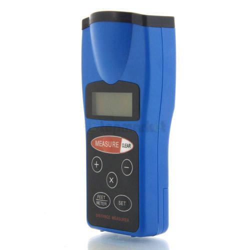 New CP3008 18m Handheld Infrared Ultrasonic Distance Measurer Meter Tester Laser