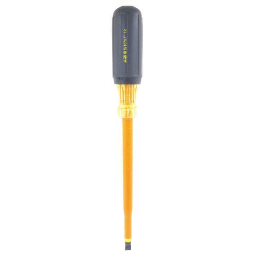 Insulated Screwdriver, Slotted, 5/16x12 in 35-9166