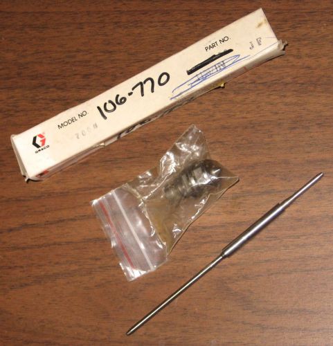 Graco Nozzle &amp; Needle .098&#034; Orfice 106-770 106770 For Heavy Fluids - Model 700N
