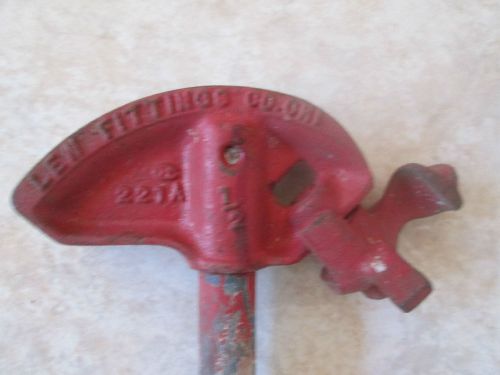 VTG 1930s LEW Fittings Co Electrical Conduit Pipe Bender 1/2&#034; &amp; 90 degree #227A