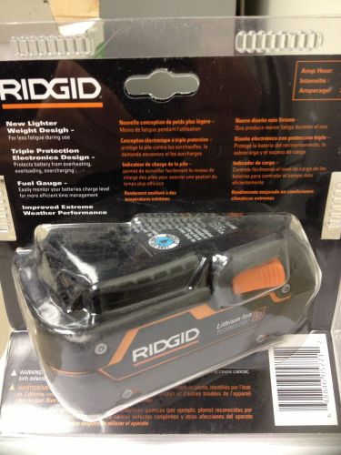 RIDGID 18v BATTERY AC840083