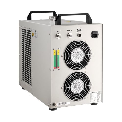 Cw-5000bg industrial water chiller for single 120w co2 laser tube cooling ac220v for sale
