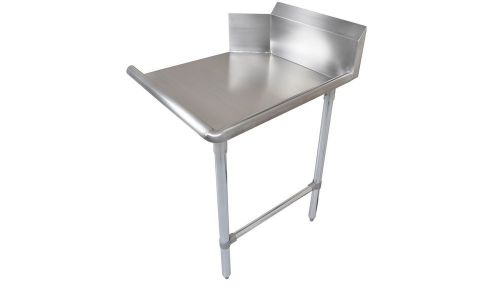 Commercial Stainless Steel Clean Dish Table [30W x 24L x 36H] (Right Side) DHCT