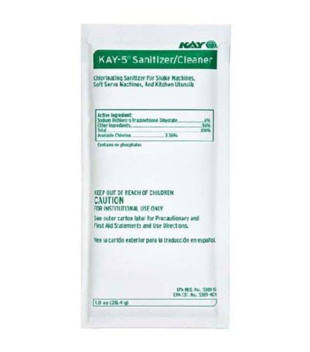 Kay 5 Sanitizer Lot of 10, 1oz Packets