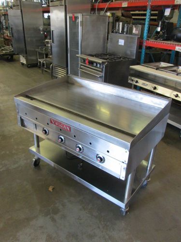 Vulcan 948a 48&#034; natural gas griddle -pristine- factory equipment stand included- for sale