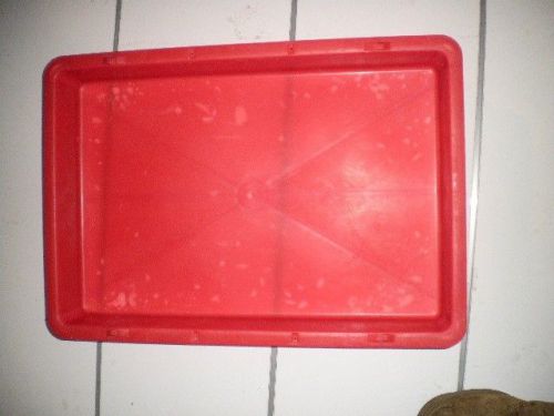 Red Pizza Dough Trays Food Storage Pizza Prep Food Preperation