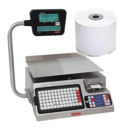 Torrey lsq-40l label printing scale,legal for trade,40x0.01lb,110v,10 roll label for sale