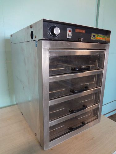 Hd commercial &#034;cres-cor crown-x&#034; c-top/u-counter warmer/holding cabinet display for sale
