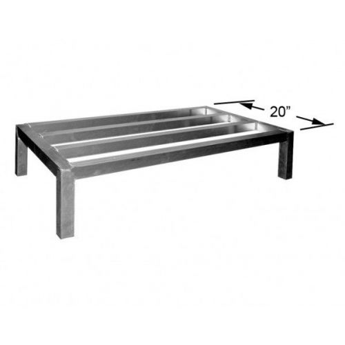 Heavy duty all welded dunnage rack aluminum 60&#034;l x 20&#034;w x 8&#034;h ra-6020 for sale