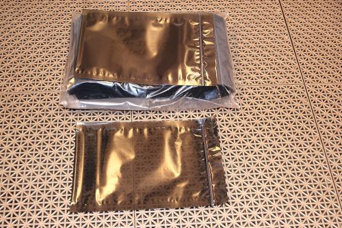 Electrostatic Bags Anti Static ESD Bags 5 X 7 Ziplock ( Lot of 100 ) New
