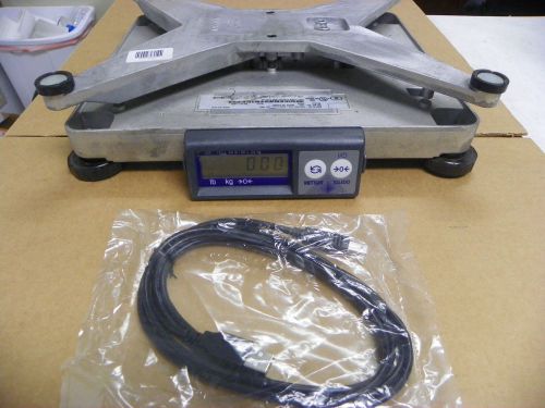 Mettler Toledo PS60 150LB CAPACITY SHIPPING SCALE excellent USB POWERED