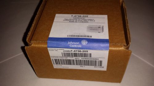 Johnson controls thermostat 4756-205 for sale