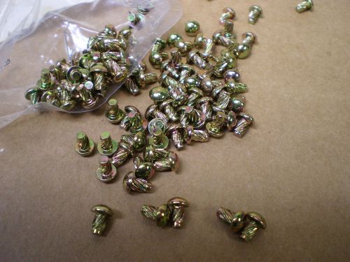 Drive rivet screw 100 pieces plated military surplus 3/32 hole for sale
