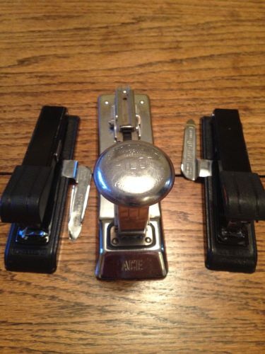LOT OF 3 STAPLERS-WORK GREAT