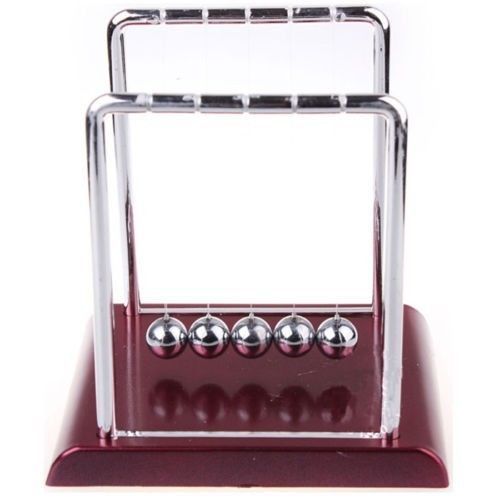 Newton&#039;s cradle steel balance balls desk physics science pendulum desk toy gift for sale