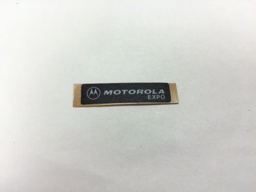 Motorola EXPO Portable Replacement Front Label Model 3305448L01 *OEM*