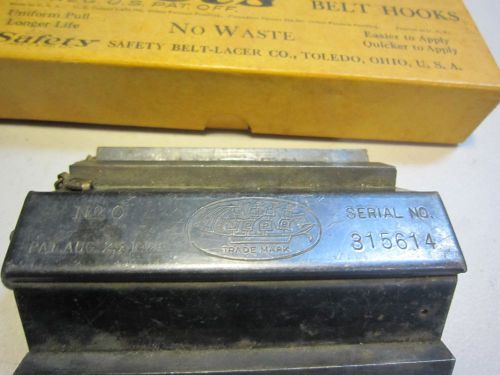 Vintage Clipper 4 Inch Belt Lacer No. 0